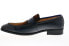 Фото #10 товара Carrucci KS478-120SC Mens Blue Leather Loafers & Slip Ons Penny Shoes