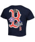 Фото #4 товара Women's Blue Boston Red Sox Historic Champs T-shirt