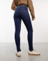 New Look lift and shape skinny jeans in dark blue