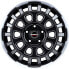 Borbet CW7 black rim polished glossy 7.5x18 ET53 - LK5/120 ML65.1