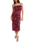 Фото #1 товара Bebe Sequined Midi Dress Women's