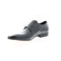 Фото #4 товара Carrucci Perforated Double Monk Strap KS308-06 Mens Black Oxford Shoes 8.5