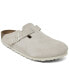 Фото #2 товара Women's Boston Soft Footbed Suede Leather Clogs from Finish Line