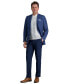 Фото #1 товара Men’s Premium Comfort Straight-Fit 4-Way Stretch Wrinkle-Free Flat-Front Dress Pants