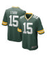 Фото #1 товара Men's Bart Starr Green Green Bay Packers Retired Player Game Jersey