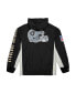 Men's Black Distressed Las Vegas Raiders Team OG 2.0 Anorak Vintage-Like Logo Quarter-Zip Windbreaker Jacket