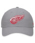 Фото #4 товара Men's Gray Detroit Red Wings Extra Time Adjustable Hat