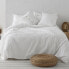 Фото #5 товара Комплект чехлов для одеяла Alexandra House Living Banús Белый 150 кровать 3 Предметы
