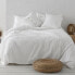 Duvet cover set Alexandra House Living Banús White King size 3 Pieces