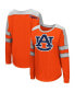 Women's Orange Auburn Tigers Trey Dolman Long Sleeve T-shirt