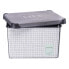 Фото #3 товара Контейнер для хранения с крышкой Kipit Home Серый Пластик (29 x 23,5 x 39 см)
