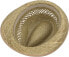 Фото #5 товара Lipodo Harvest helper straw hat (sun protection) for men and women, made in Italy, sun hat in trilby look, hat made of light straw, beach hat with chic set, spring/summer