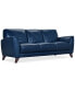 Фото #4 товара Myia 85" Leather Sofa, Created for Macy's