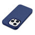 Фото #12 товара Pokrowiec etui z naturalnej skóry do iPhone 14 Pro MagSafe Case Leather niebieski
