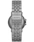 ფოტო #3 პროდუქტის Men's Signatur Sport Three Hand Date Gray Stainless Steel Watch 40mm