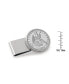 Фото #2 товара Men's Silver Seated Liberty Half Dollar Stainless Steel Coin Money Clip