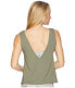 CARVE Designs 256900 Women's Cayman Tankini 2-in-1 Swimwear Olive Size X-Large