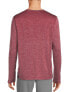 Фото #2 товара Russell T-Shirt Men's XL Sparkling Merlot Active Engineered Jacquard Crew Neck