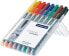 Фото #2 товара Staedtler Foliopis 318WP8 8kol. w etui STAEDTLER LUMOCOLOR permament