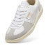 Фото #8 товара Puma Palermo Leather 39646402 Mens White Leather Lifestyle Sneakers Shoes