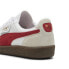 Фото #5 товара Puma Palermo Leather 39646405 Mens White Leather Lifestyle Sneakers Shoes