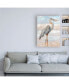 Фото #3 товара Ethan Harper Beach Heron I Canvas Art - 27" x 33.5"