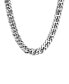 ფოტო #1 პროდუქტის Men's Stainless Steel Cuban Link Chain Necklaces