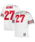 Men's Eddie George White Ohio State Buckeyes Big and Tall Legacy Jersey