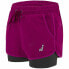 Sports Shorts for Women Joluvi Meta Duo Purple