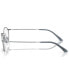 ფოტო #3 პროდუქტის Men's Oval Eyeglasses, AR 131VM 50