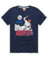 Фото #1 товара Men's x Topps Navy Atlanta Braves Tri-Blend T-shirt