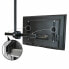Фото #6 товара Подставка для телевизора Startech FPCEILPTBSP черная, регулируемая высота, VESA 600 x 400 мм, VESA 200 x 200 мм, 37" - 75", до 50 кг