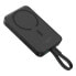 Фото #1 товара Mini Powerbank MagSafe 10000mAh 30W z kablem USB-C 0.3m czarny