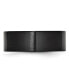 Фото #3 товара Black Ceramic Flat Brushed Wedding Band Ring