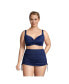 ფოტო #5 პროდუქტის Plus Size Twist Front Underwire Bikini Swimsuit Top Adjustable Straps