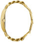 ფოტო #2 პროდუქტის Gold-Tone Stainless Steel Chain Bracelet Watch 39x47mm