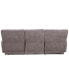 Deklyn 106" 3-Pc. Zero Gravity Fabric Sofa with 3 Power Recliners, Created for Macy's