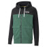Фото #1 товара Puma Pl Hooded Full Zip Sweat Jacket Mens Green Casual Athletic Outerwear 538232
