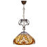 Ceiling Light Viro Brown Zinc 60 W 30 x 30 x 30 cm