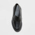 Women's Maisy Loafer Heels - Universal Thread Black 7.5