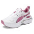 Puma Bmw Mms Kosmo Rider Lace Up Womens Pink, White Sneakers Casual Shoes 30741