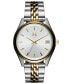 Фото #1 товара Women’s Rise Boyfriend Two-Tone Stainless Steel Watch 36mm