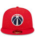 Фото #3 товара Men's Red Washington Wizards 2023 NBA Draft 59FIFTY Fitted Hat