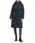 ფოტო #1 პროდუქტის Women's Hooded Maxi Down Coat With Self Tie