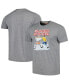 ფოტო #2 პროდუქტის Men's and Women's Gray Blades of Steel Tri-Blend T-shirt