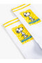 Фото #3 товара Snoopy Soket Çorap Lisanslı Işlemeli