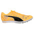 Фото #2 товара Puma Evospeed MidDistance 4 Track And Field Mens Orange Sneakers Athletic Shoes