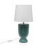 Desk lamp Versa Green Ceramic 60 W 22 x 42,8 cm