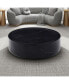 Фото #6 товара 35.43" Black Marble Coffee Table, Modern & No Assembly Needed