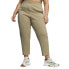 Фото #1 товара Puma T7 High Waist Pants Womens Beige Casual Athletic Bottoms 62146784